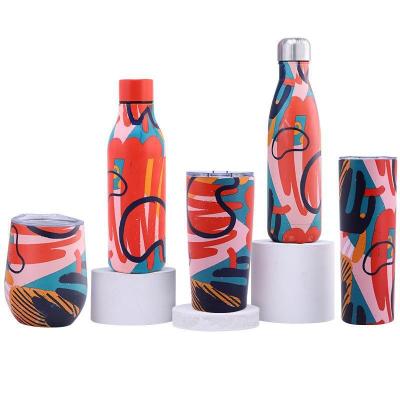 China Sustainable Wholesale Water Bottles Eco Friendly No Minimum Water Bottle Vacuum Insulated Stainless Steel Water Bottles for sale