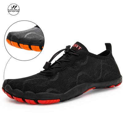 China 35-45 EUR Men Swimming Barefoot Water Shoes Women Sports Upward Breathable Rise Shoes Quick Drying River Sea Water for sale