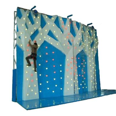 China Amusement Park Cheer Amusement Structures Climbing Indoor Climbing Wall Panels For Kids And Adult for sale