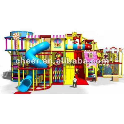 China Metal And Soft Candy Themed Amusement Cheer Game Amusement Park For Sale for sale