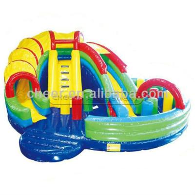 China Shopping Mall Cheer Amusement Indoor Playground Equipment Inflatable Slide for sale