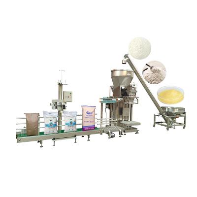 China 2020 High Accuracy Food Fast Delivery 10kg 25kg Milk Spices Powder Packing Filling Machine for sale