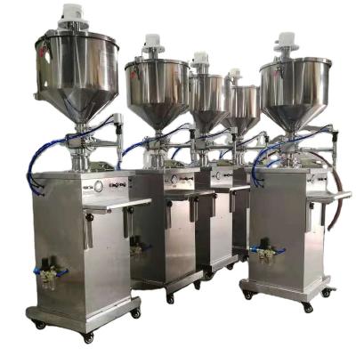 China Vertical Single Head 10-100ml Liquid Food Filler Bottle Sauces Milk Filling Machine for sale