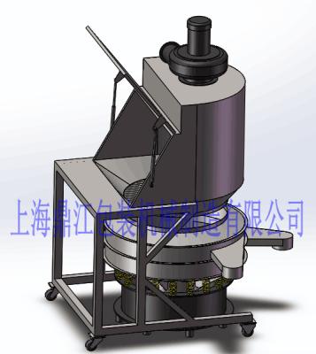 China Bag Dump Station China Manufacturer Manual Bag Dumping Station For Powder In Chemical Industry for sale