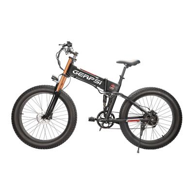 China Aluminum Alloy Hydraulic Gear Aluminum Alloy Power Disc Off Road Electric Bike (Four Folding Link) SHIMANO 21 For Adults for sale