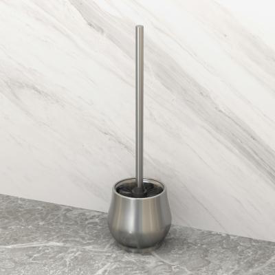 China Wholesale Modern Bathroom Accessories Stainless Steel Toilet Brush Holder for sale