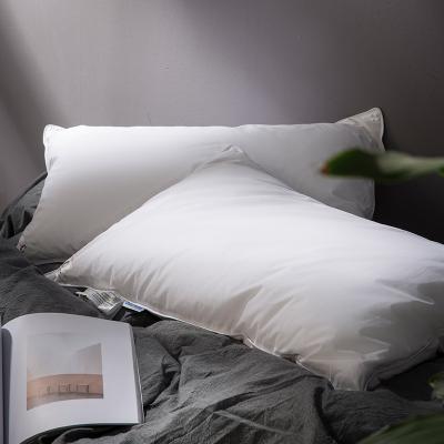 China Anti-Apnea Goose Down Pillow With Good Soft Hand Feel In 233tc Cotton Fabric for sale