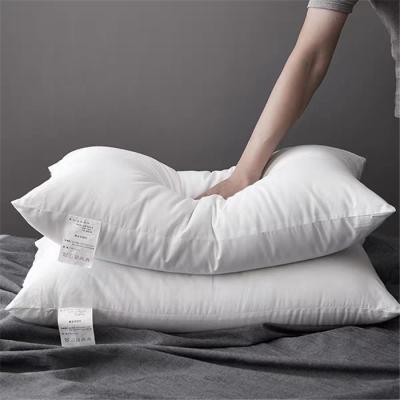 China Sustainable Wholesale Custom Woven White Polyester Fiber Pillow Cover For Hotel for sale