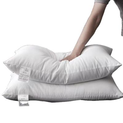 China Anti-Apnea Hotel Fiber Anti-Static White Decorative Hollow Pillows For Sleeping for sale