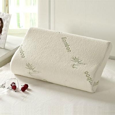 China Stylish Comfortable Wholesale Bamboo Anti-Apnea Memory Foam Pillow For 5 Star Hotel for sale