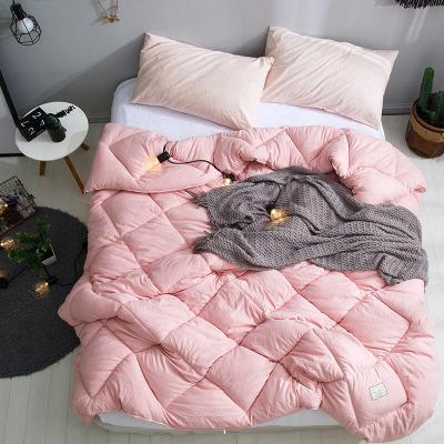 China China Factory Cotton Home Custom Soft Body Health Solid Comforter for sale