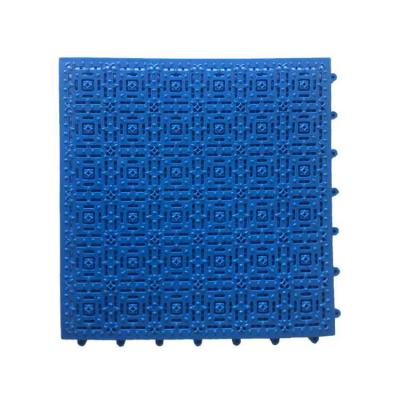 China Bathroom homeuse waterproof anti slip and swimming pool pvc floor washable interlocking shaggy carpet for sale