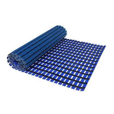 China Viable Home Custom Size PVC Non-Slip Plastic Pool Floor Mat Shower Mat for sale