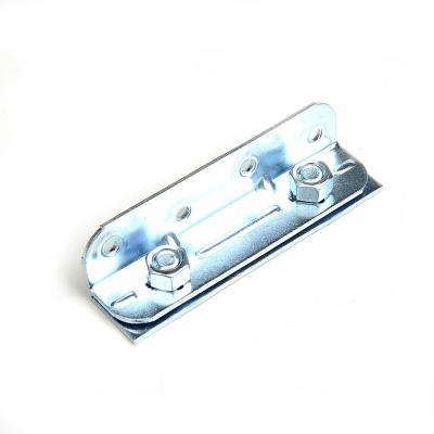 China Traditional Multifunctional Professional Hardware Multiple Type Bed Clamp Fastener Metal Bed Hinge for sale