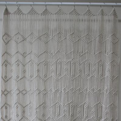 China Classical Other Home Decoration Cotton Curtain Handmade Macrame for sale