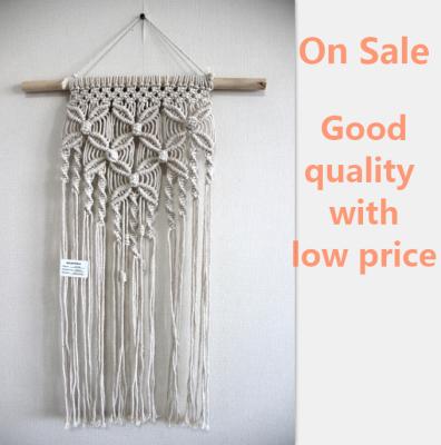 China Sale Handmade Home Decoration Handmade Macrame Wall Hanging for sale