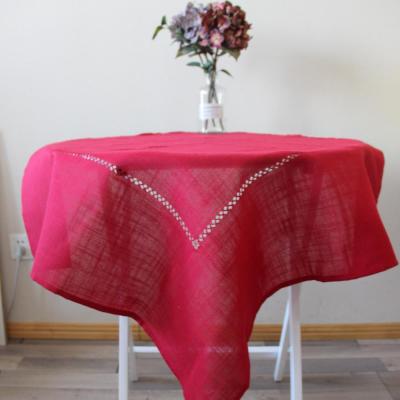 China Red-Tablecloth-day-handmade modern for sale