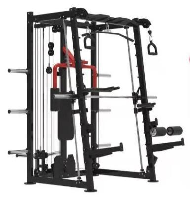 China Multi-Funtional Time Strength Training Integrated Gym Trainer Machine Smith Machine Gym Fitness Equipment for sale