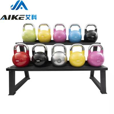 China High Quality Customized Durable Wholesale Price Best Selling Color Coated Gel Fitness Forming Kettlebell for sale