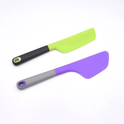 China Factory Wholesale Item Viable New PP And TPR Handle Kitchen Utensil Silicone Spatula for sale