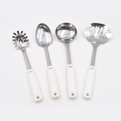 China Sustainable 4 Pieces Stainless Steel Kitchen Utensils Cooking Tool Kit High Quality for sale