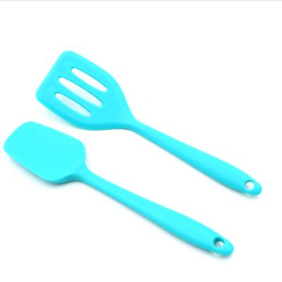 China Kitchen Tools Set Viable Silicone Turner And Useful Spatula Cookware Set for sale