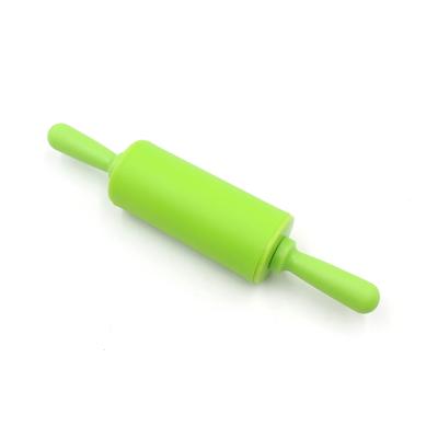 China Sustainable Home Baking Plastic Dough Handle Non-Stick Plastic Rolling Pin for sale