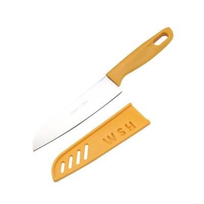 China Disposable Fruit Knife Stainless Steel With PP Handle Portable Fruit Knife for sale