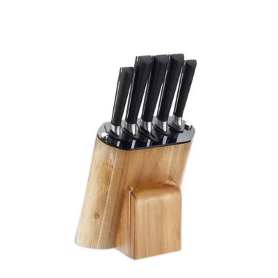 China Disposable Durable Stainless Steel Kitchen Knife Set With ABS Handle for sale