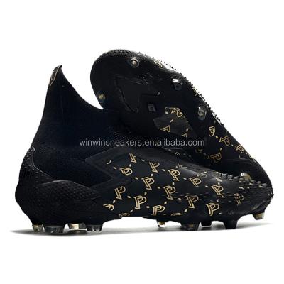 China Mutator 20+ Soccer Boots Rubber Black Gold Predatory Soccer Shoes, New Soccer Boots Soccer Cleats, Mens Soccer Shoes for sale