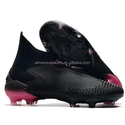 China Rubber Predator Mutator 20 Soccer Boots Black Pink Soccer Shoes, New Mens Soccer Cleats, Boy Soccer Shoes for sale