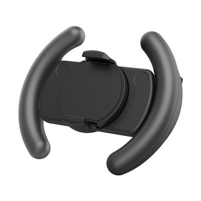 China Black Mobile Phone Game Accessories Suction Cup Retractable Racing Wheel DSM-18B for sale