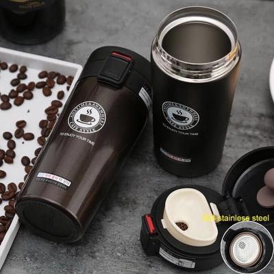 China Viable New Products 2021 New Design Vacuum Body Printing Liner Coffee Glass Thermos In Vacuum Flasks&Thermos Cups for sale