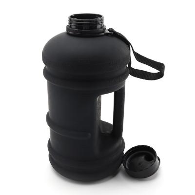 China 2.2 L Custom Large Water Jug Matt Color Sports Bottle Gym Logo Canteen BPA Free Leakproof Viable For Fitness Bottles Gallon for sale