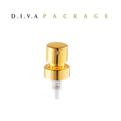 China good price metal mist free samples perfume sprayer popular gold/sliver crimp pump for sale