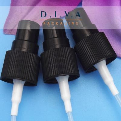 China Good quality factory 16/410 Plastic fine mist sprayer black color for sale