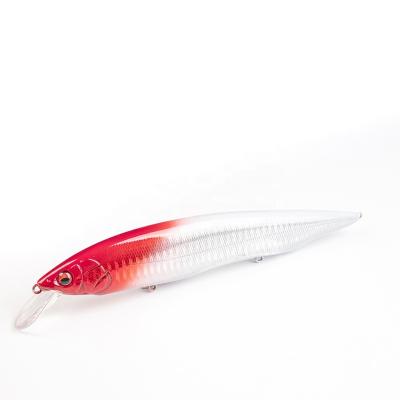 China High Simulation Factory Lure Box Saltwater Sea Fishing Ocean Beach Model Crazy White Trolling Lures for sale