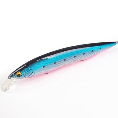 China Hot Selling Realistic OEM ABS Swimming Hard Wobblers Ocean Beach Fish Lure Artificial Vivid Fish Action Lures Fishing Lures for sale