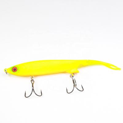 China Vivid Fish Action Saltwater Saltwater Ocean Beach Model Robot Fish Swimming Trolling Lures for sale