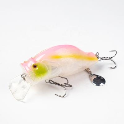 China Vivid Fish Action Swimming OEM ABS Beads Hot Selling Artificial Lure Swimbait Ocean Beach Crankbait Fishing Lures for sale