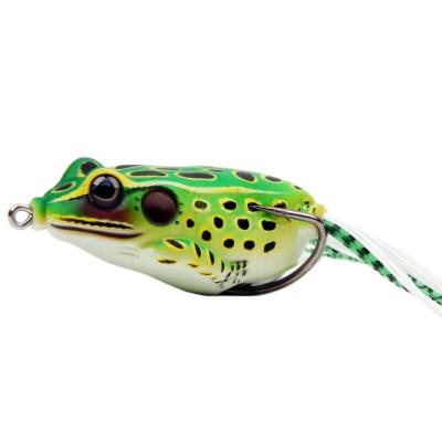 China Realistic Crazy Soft Lures Fishing Saltwater Bait Lure Handmade Frog Factory Directly Fishing Lures for sale