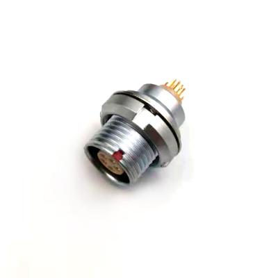 China Straight Socket CE Circular Plug Self Locking Push Pull Connector FGG/EGG 0B 1B Connector In Stock for sale