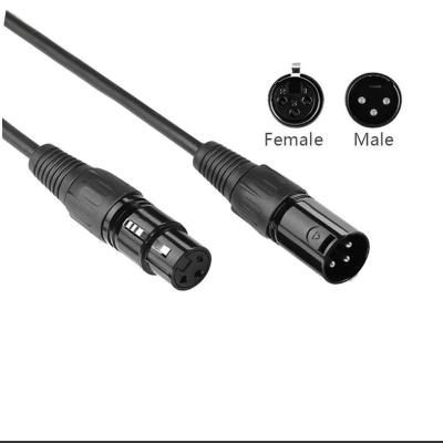 China Car OEM XLR Cable Manufacturer 3 PIN Male to Female Cable Manufacturer MIC DMX Gun Microphone Gun Instrument 6.35mm for sale