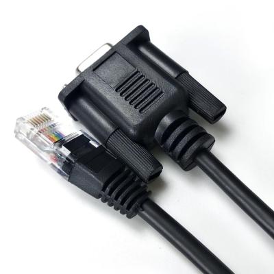 China serial port ethernet cable rj45 cat5 rs232 db9 female computer console cable serial port routers network adapter for cisco switch router for sale