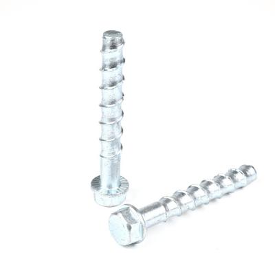 Chine Screws pour béton auto-perçage à tête hexagonale personnalisables pour la fixation de béton lourd à vendre