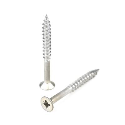 China Wood Construction Decking Screw Pozidriv Flat Head 2 Inch Deck Screws for Wood Floors for sale