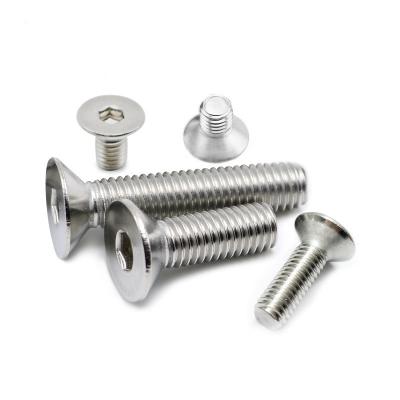 Cina DIN7991 A2-70 Piano Contro-Condotto Ss304 Sottile Essesso Full Threaded Bolt M8 M10 in vendita