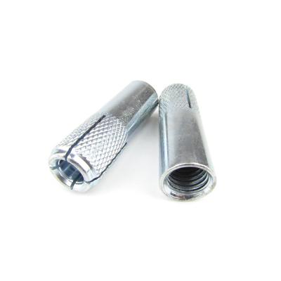 China 4.8 Bolsillo de acero recubierto de zinc para anclajes de fijación de pernos de hormigón M6-M20 en venta