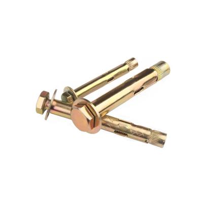 China Expansion Wedge Anchor Bolt Steel Grade 4.8 M6 M8 M10 M12 Hex Bolt Sleeve Expansion Anchor for sale