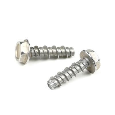 Chine Acier inoxydable résistant à l'usure 410 Hex Head High Low Thread Metal Drywall Screws Tornillos en bois à vendre